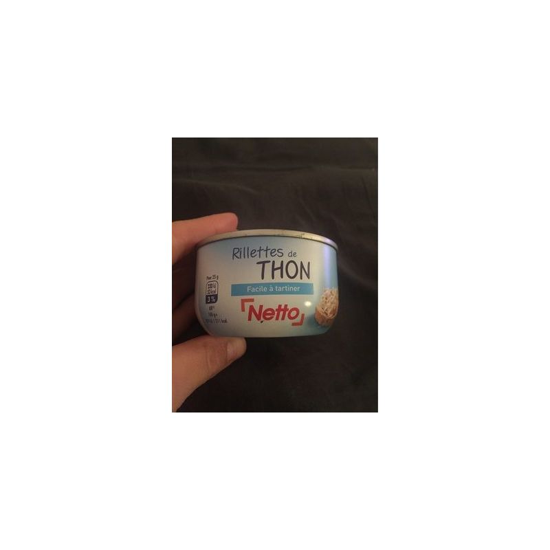 Netto Rillettes De Thon 125G