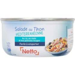 Netto Salade Riz Thon 250G