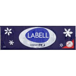 Labell Mouchoir Étuis Classic 24X9