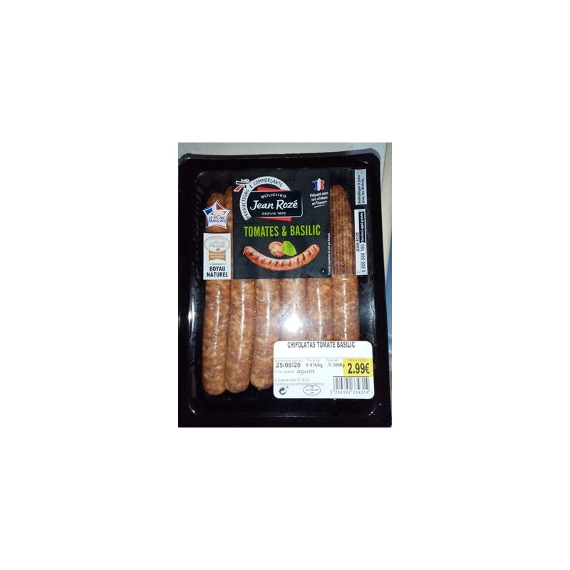 Scsse 6 Porc Tomat/Basilic 300