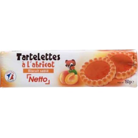 Netto Tartel.Rdes.Abricot 150G