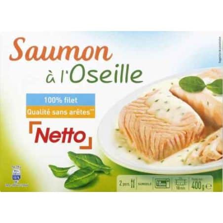 Netto Saumon Sce Oseille 400G