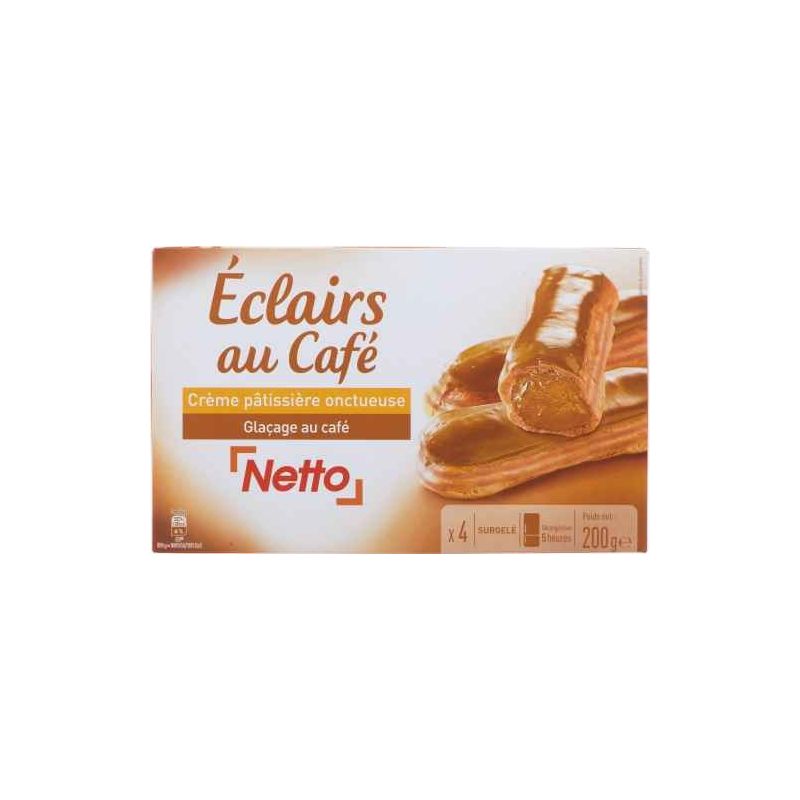 Netto Eclairs Cafe X4 200G