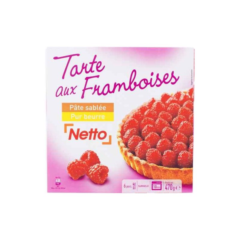 Netto Tarte Framboise 470G