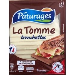 Paturages Tomme Tranch 200G