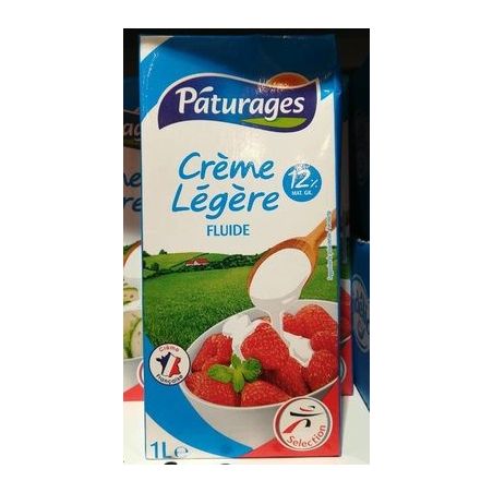 Paturages Pat Creme Uht Liquide 12% 1L