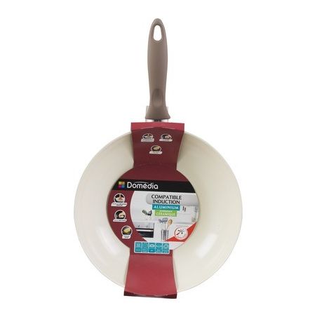 Domedia Dom Poele Wok 28 Cm Ceram Ind