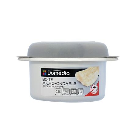 Domedia Dom.Boite Ronde Micro Box 0.5L