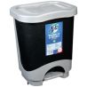 Apta Poubelle Pedale 24L Noir