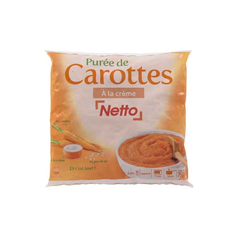 Netto Puree Carottes 750G