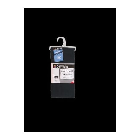 Domedia Drap Housse 160 Noir