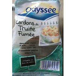 Odyssee Odys Lardons Truite Fumee 100G