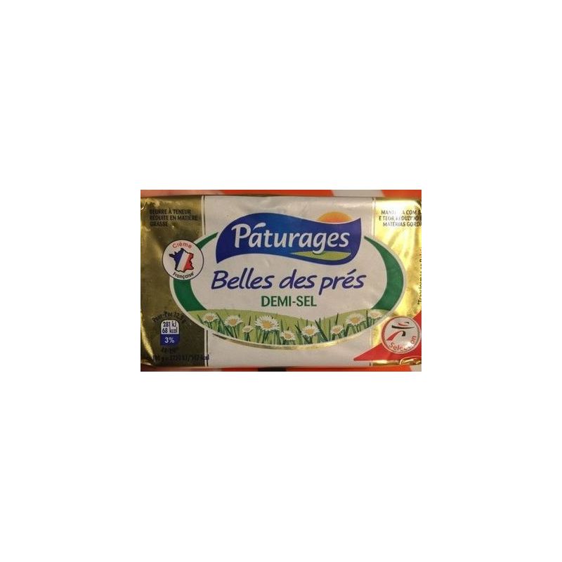 Paturages Pat Beurre 60% 1/2S 250G