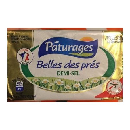 Paturages Pat Beurre 60% 1/2S 250G