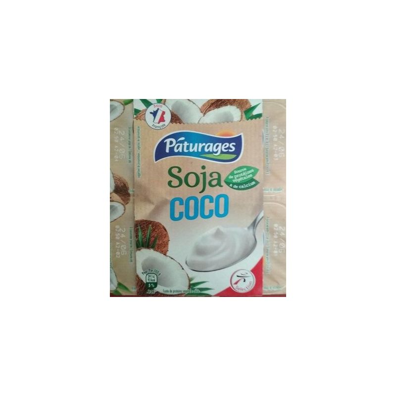 Paturages Pat Soja Coco 4X100G