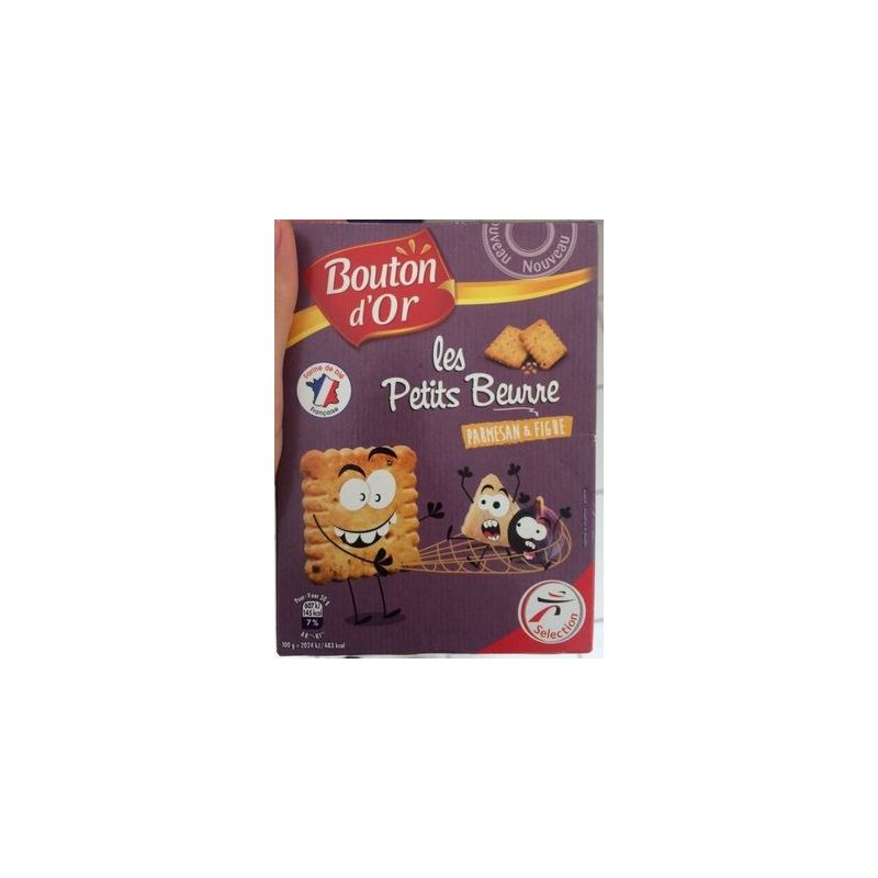 Bouton Or Bo Mini Pt Beur.Parm.Figue 65G