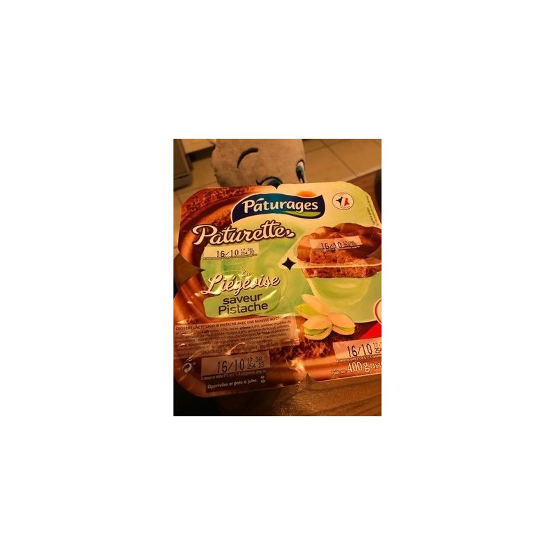 Paturages Paturette Lieg Pistache 4X100G