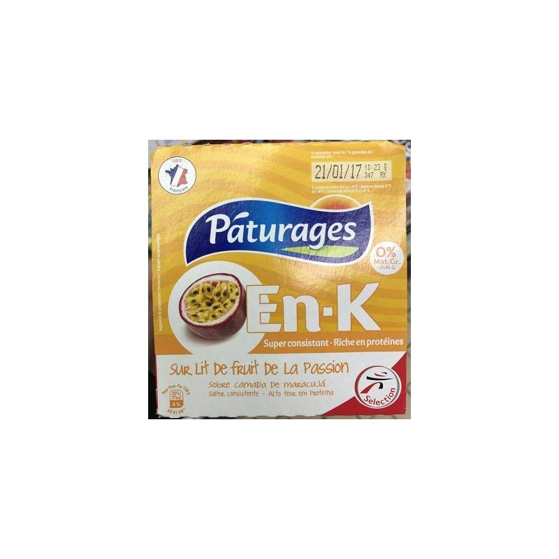 Paturages Pat. En-K 0% Passion 4X100G