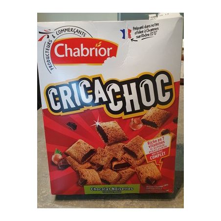 Chabrior Chab Crica Choco Noisette 400G