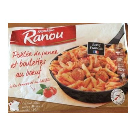 Ranou Poel Penne Boulette 900G