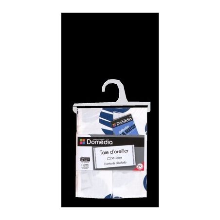 Domedia T.Oreiller 50 Pois Bleu