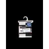 Domedia T.Oreiller 63 Rayurs Noir