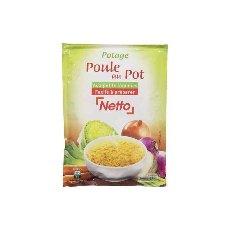 Netto Potage Poule Au Pot 72G