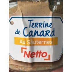 Netto Terrine De Canard 180G