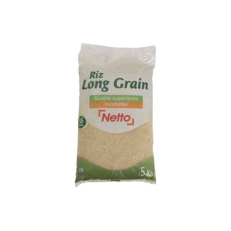 Netto Riz Long Incollable 5 Kg