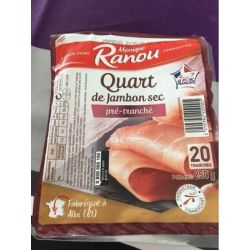Ranou Quart Jambon Tranche 250