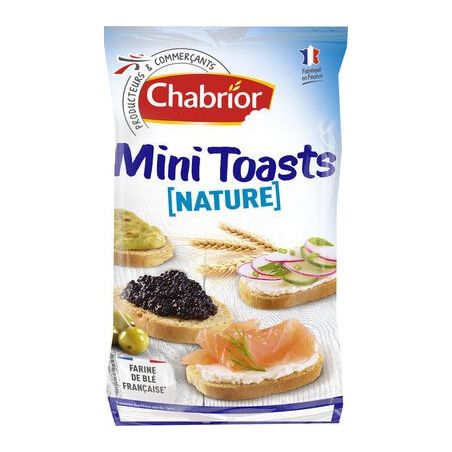 Chabrior Chab Mini Toasts Nature 150G