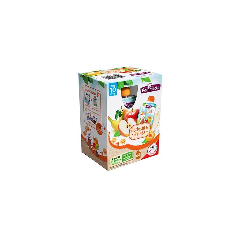 Pommette Gde Cockt Frts 4X90G