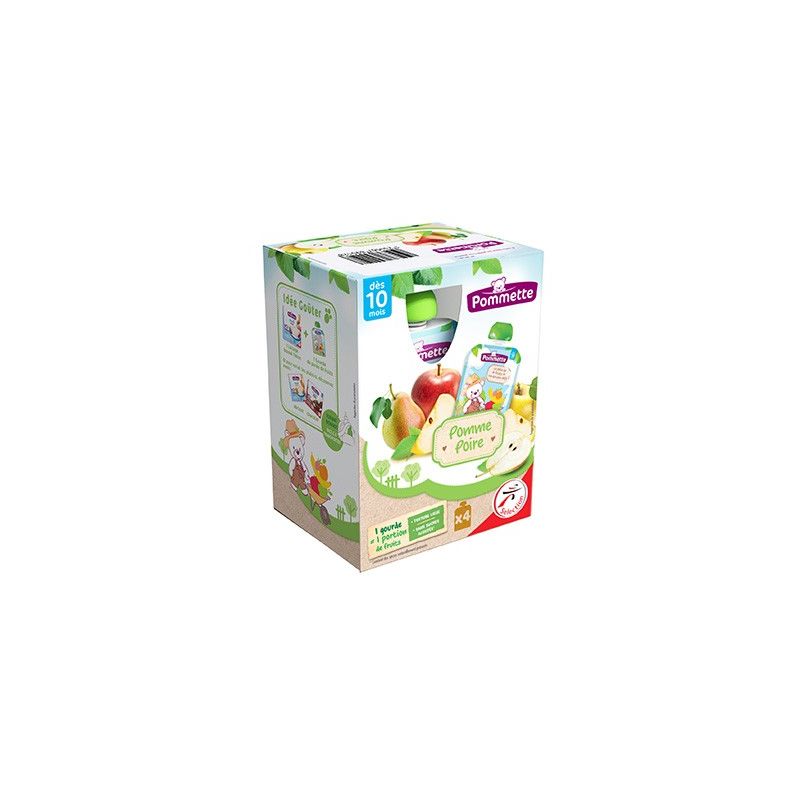 Pommette Pommet Gde Pom Poir 10Ms 4X90G