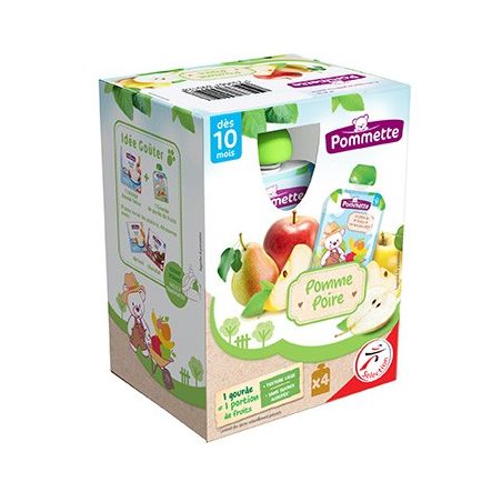Pommette Pommet Gde Pom Poir 10Ms 4X90G