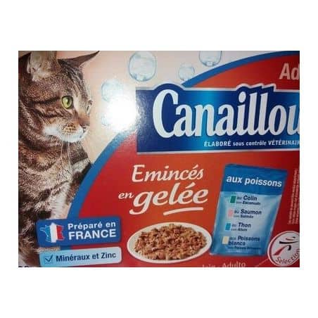 Canaillou Canail Sachet Gel Poiss12X100G