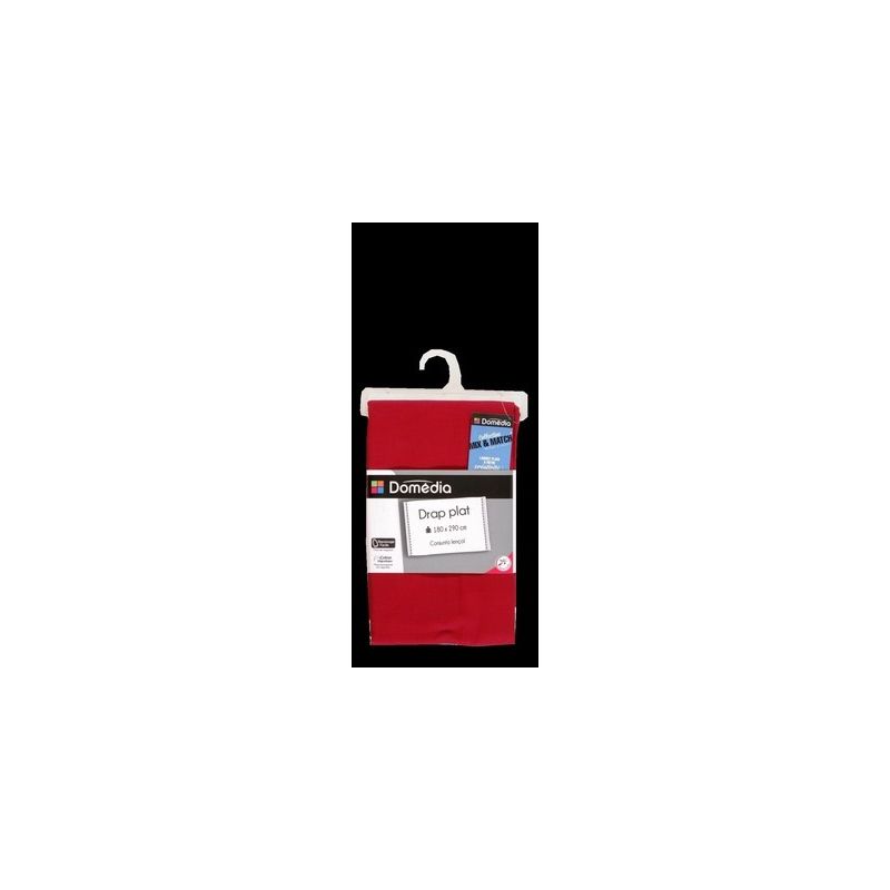 Domedia Drap Plat 180 Cerise