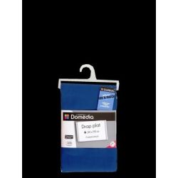 Domedia Drap Plat 180 Bleu