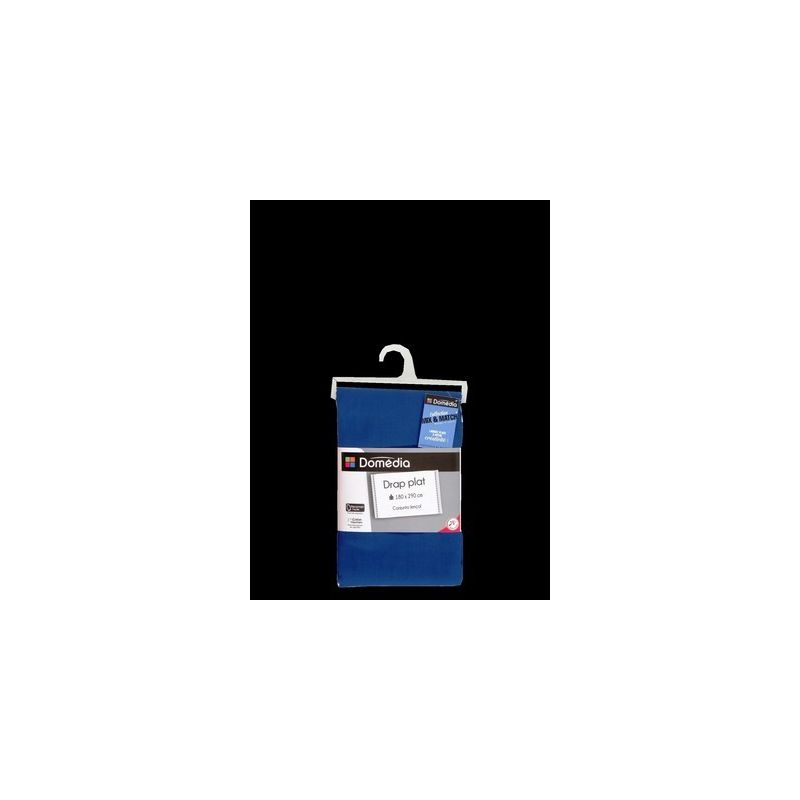 Domedia Drap Plat 180 Bleu