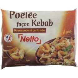 Netto Poelee Facon Kebab 900G