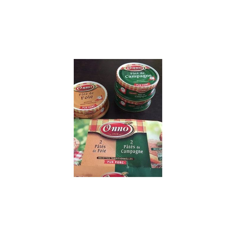 Onno Pates 2Foie 2Campag 4X80G