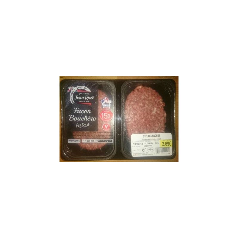 Jean Roze 2 Skt Hache Bouchere 15% 250G