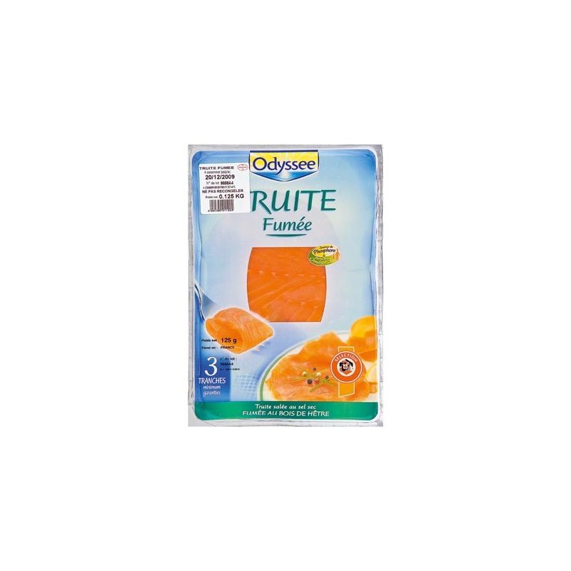 Odyssee Truite Fumee 120G