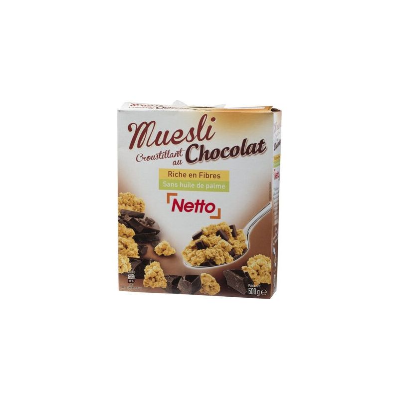 Netto Muesli Crousaint Chocnr 500