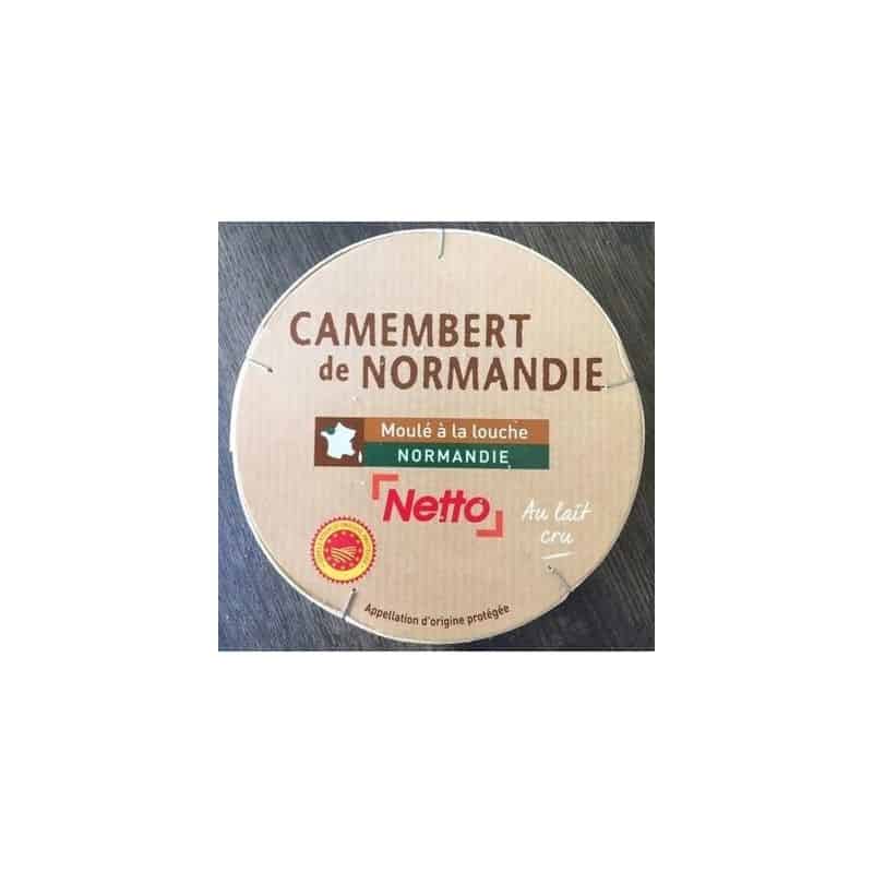 Netto Camembert Lait Cru 250G