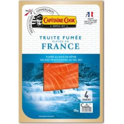 Capitaine Cook Truite Fumee France 120G