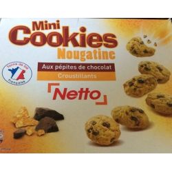 Netto Mini Cookies Nougat 160G