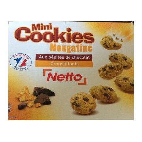Netto Mini Cookies Nougat 160G