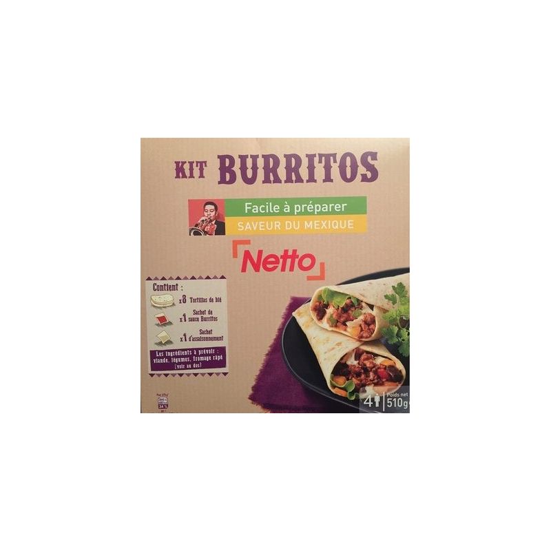 Netto Kit Burritos 510G