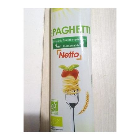 Netto Spaghetti Bio 500G