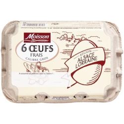 Moisson 6 Œufs Sol Cal Gros